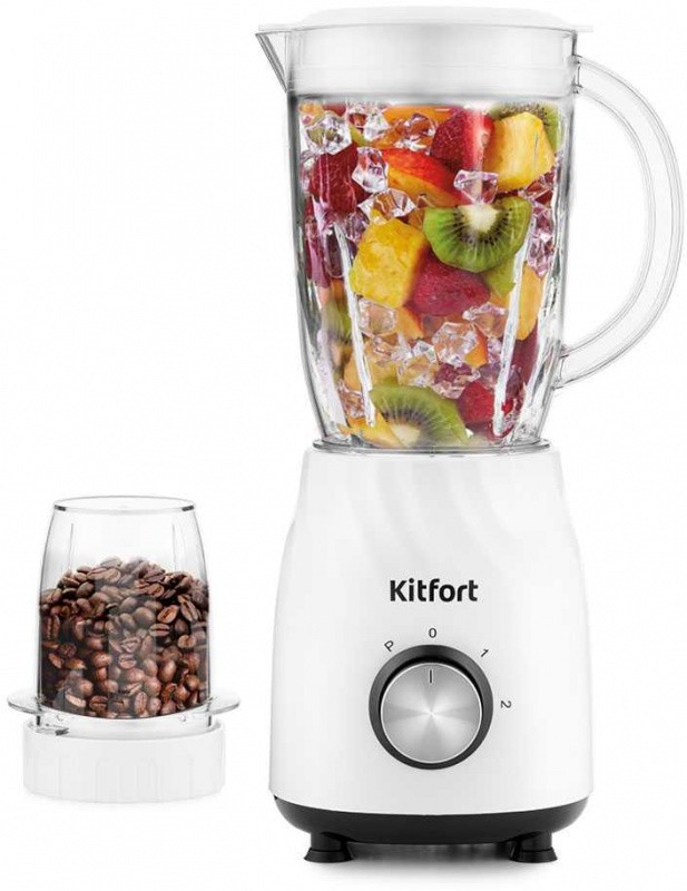 Блендер стационарный Kitfort КТ-1379 350Вт белый  