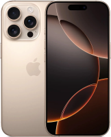 Смартфон Apple iPhone 16 Pro 256GB, Пустынный титановый