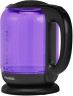 Чайник электрический Hyundai HYK-G5809 1.7л. 2200Вт фиолетовый/черный корпус: стекло