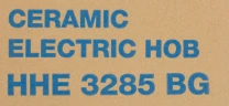 Варочная поверхность Hyundai HHE 3285 BG черный