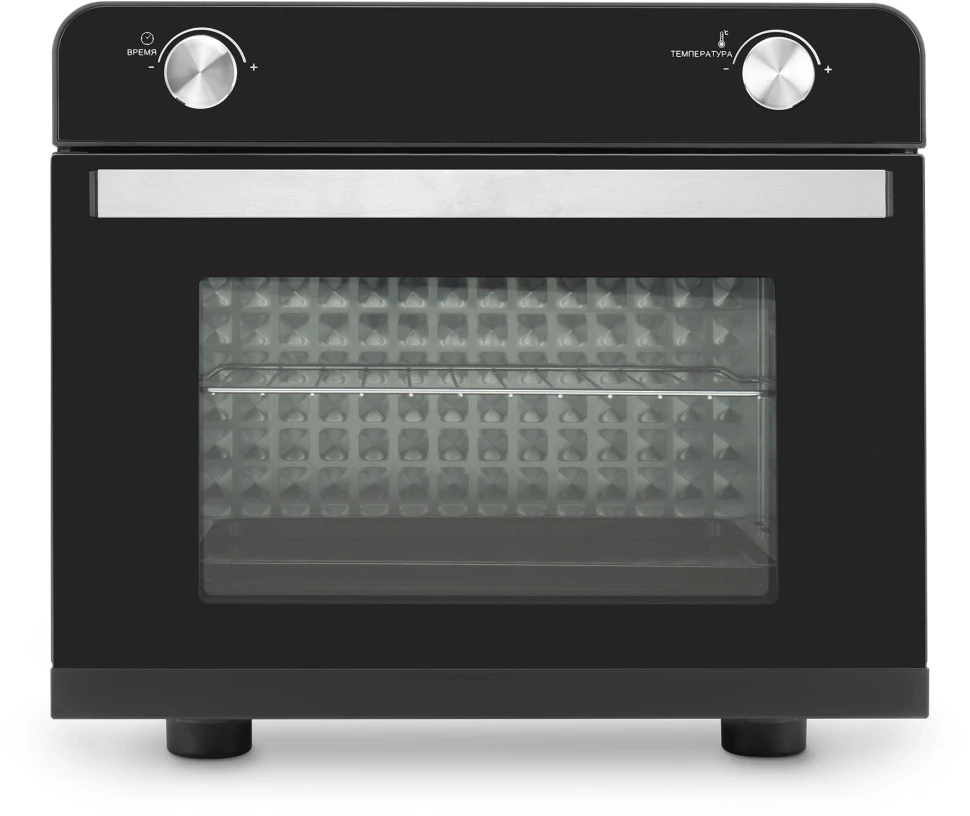 Мини-печь Hyundai MIO-HY087 36л. 1700Вт серебристый/черный  