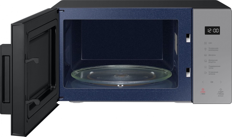 Микроволновая Печь Samsung MS23T5018AG/BW 23л. 800Вт серый  