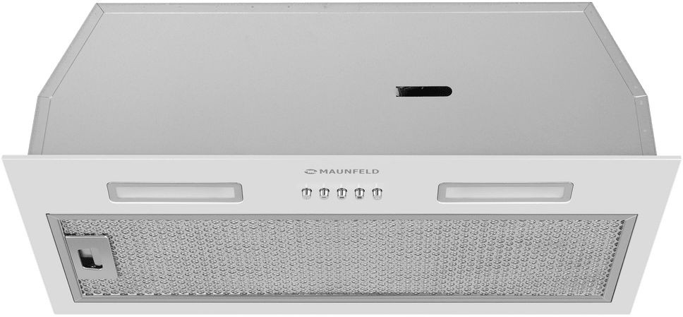 Вытяжка встраиваемая Maunfeld THAMES 603PM белый управление: кнопочное (1 мотор)  