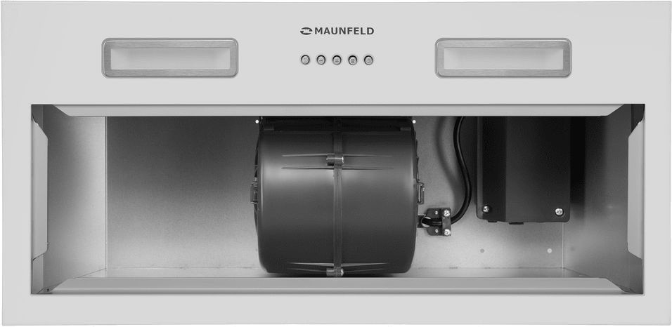 Вытяжка встраиваемая Maunfeld THAMES 603PM белый управление: кнопочное (1 мотор)  