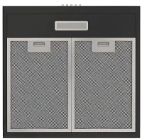 Вытяжка встраиваемая Elikor ECO BK 50 черный управление: кнопочное (2 мотора)