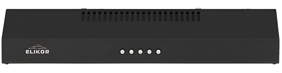 Вытяжка встраиваемая Elikor ECO BK 50 черный управление: кнопочное (2 мотора)  