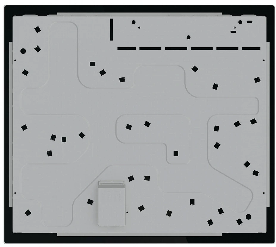 Варочная поверхность Gorenje ECS642BXE черный  
