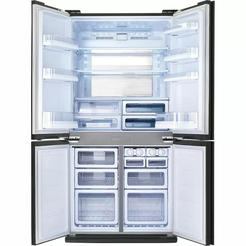 Холодильник трехкамерный Sharp SJGX98PBK  