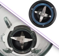 Блендер стационарный Kitfort KT-1394 500Вт серебристый