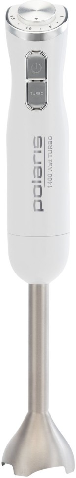 Блендер погружной Polaris PHB 1476 1400Вт белый/серебристый