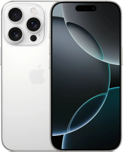 Смартфон Apple iPhone 16 Pro 256GB, Белый титановый