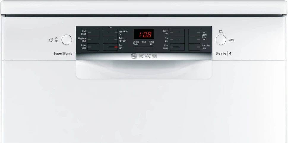 Посудомоечная машина Bosch SMS46NW01B белый (полноразмерная) инвертер