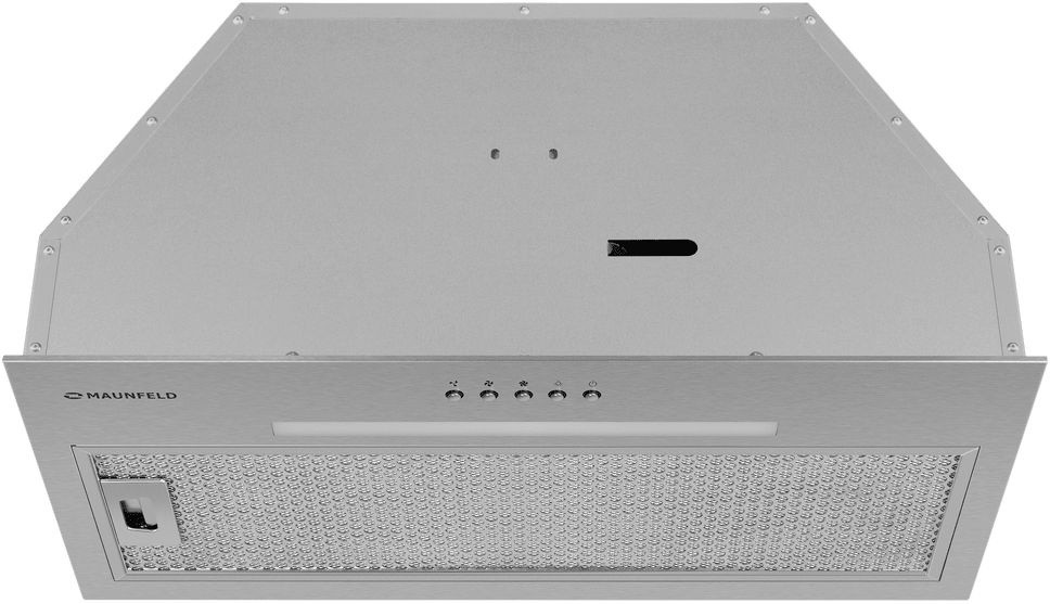 Вытяжка встраиваемая Maunfeld TRAPEZE 603EM нержавеющая сталь управление: кнопочное (1 мотор)  