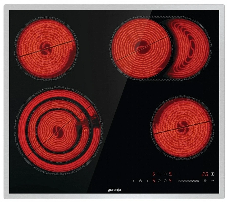 Варочная поверхность Gorenje ECS646BXE черный  