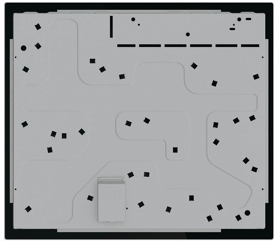 Варочная поверхность Gorenje ECS646BXE черный  