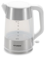 Чайник электрический Hyundai HYK-P4025 1.9л. 2200Вт белый корпус: пластик