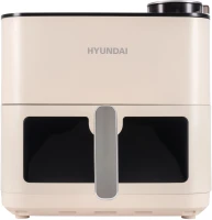 Аэрогриль Hyundai HYF-9088 2000Вт кремовый/серебристый