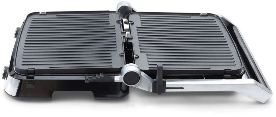 Электрогриль BQ GR1000 2200Вт серебристый/серый