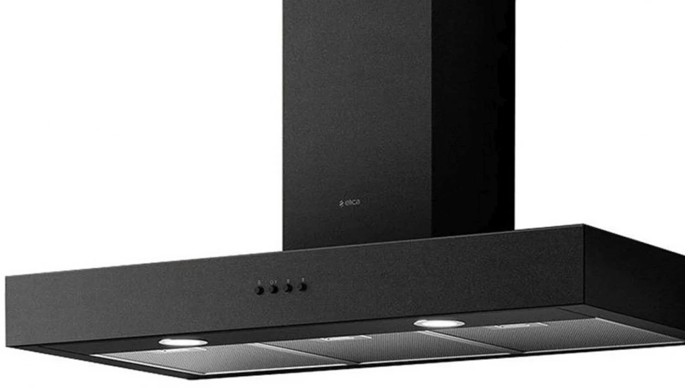 Вытяжка каминная Elica Spot Urban Cast Iron/A/90 черный управление: кнопочное (1 мотор)