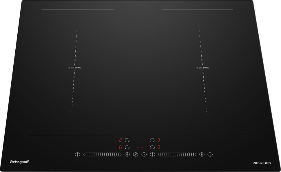 Индукционная варочная поверхность Weissgauff HI 642 BSCM черный