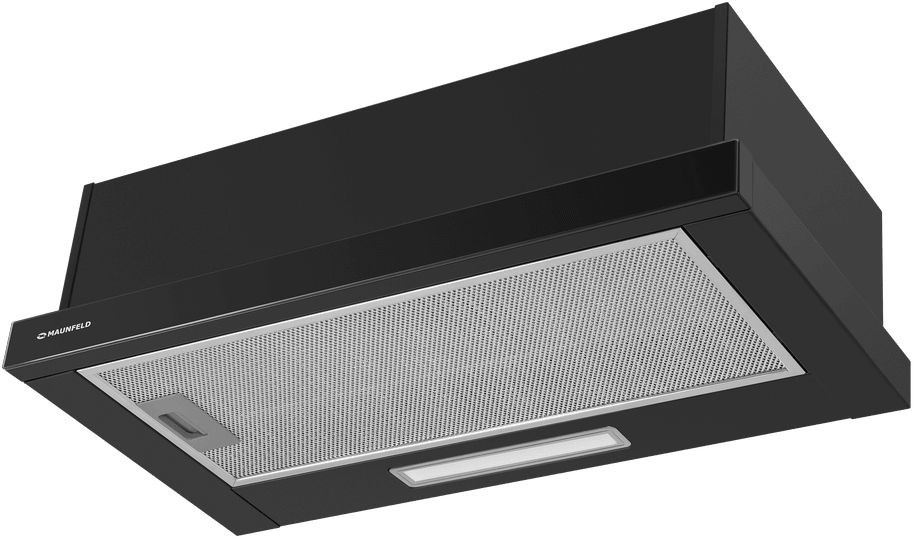 Вытяжка встраиваемая Maunfeld Clyde 50 черный управление: кулисные переключатели (1 мотор)  
