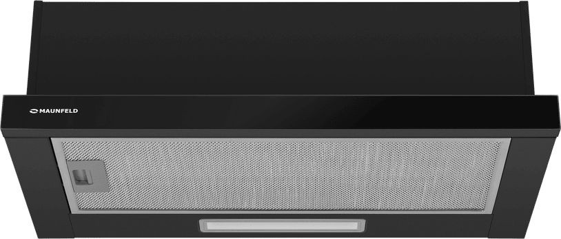 Вытяжка встраиваемая Maunfeld Clyde 50 черный управление: кулисные переключатели (1 мотор)  