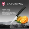 Набор ножей кухон. Victorinox Swiss Classic Paring 6.7633.6 для овощей компл.:6предм. черный карт.коробка