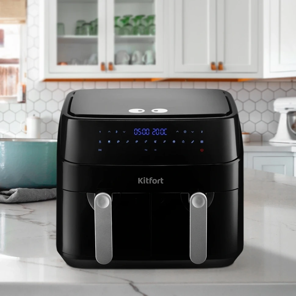 Аэрогриль Kitfort КТ-2250 1750Вт черный  