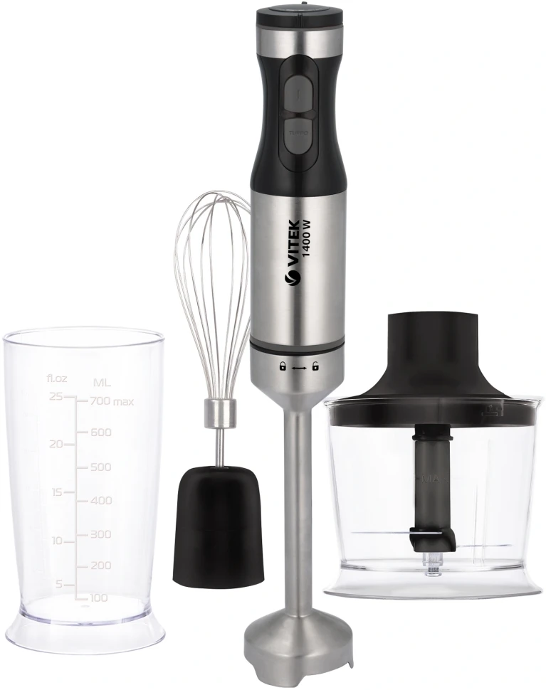 Блендер погружной Vitek VT-3003 1400Вт разноцветный  