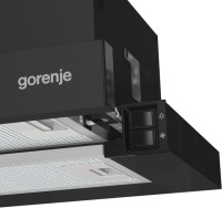 Вытяжка встраиваемая Gorenje TH606E4B черный управление: кнопочное (1 мотор)
