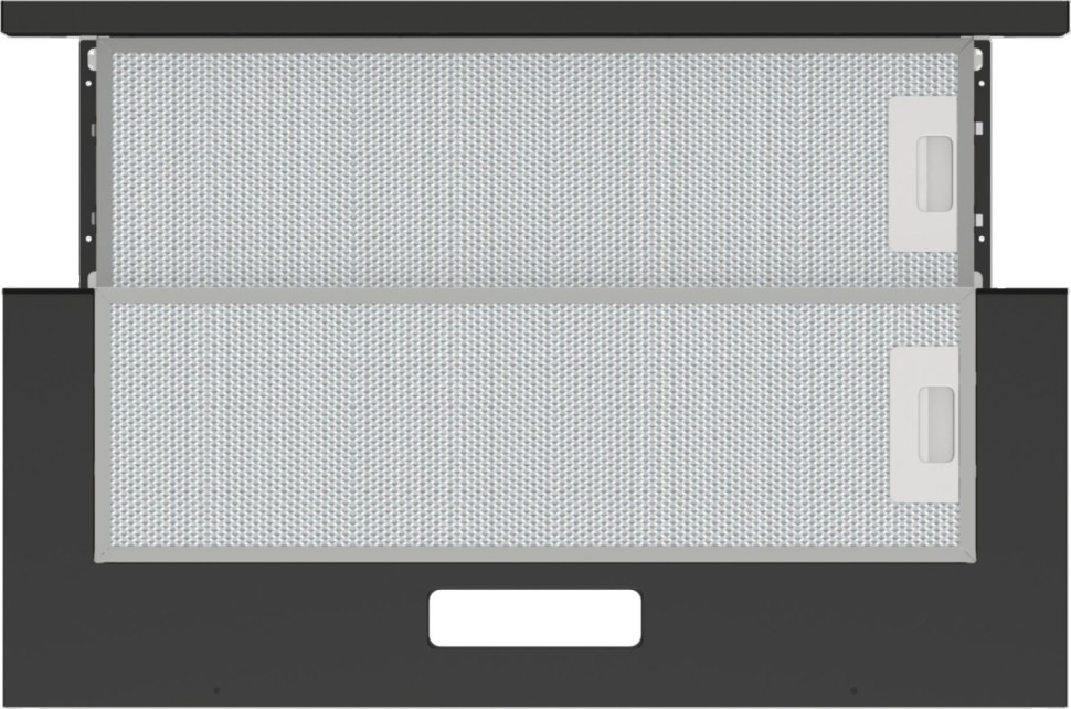 Вытяжка встраиваемая Gorenje TH606E4B черный управление: кнопочное (1 мотор)  