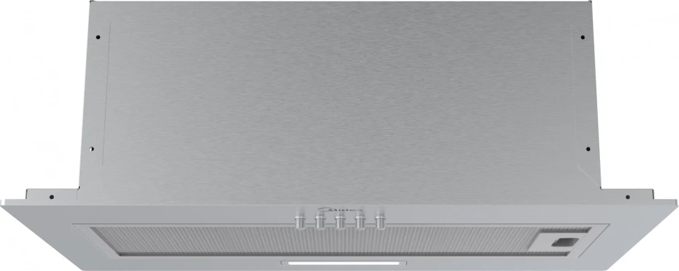 Вытяжка встраиваемая Midea MH60I301X нержавеющая сталь управление: кнопочное (1 мотор)  