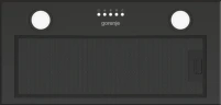 Вытяжка встраиваемая Gorenje BHI626E6B черный управление: кнопочное (1 мотор)  