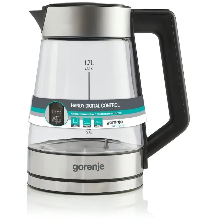 Чайник электрический Gorenje K17TRGT 1.7л. 2200Вт нержавеющая сталь корпус: металл/пластик  