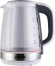 Чайник электрический Hyundai HYK-G8880 2л. 2200Вт серый/серебристый корпус: стекло  