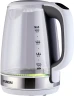 Чайник электрический Hyundai HYK-G8880 2л. 2200Вт серый/серебристый корпус: стекло  