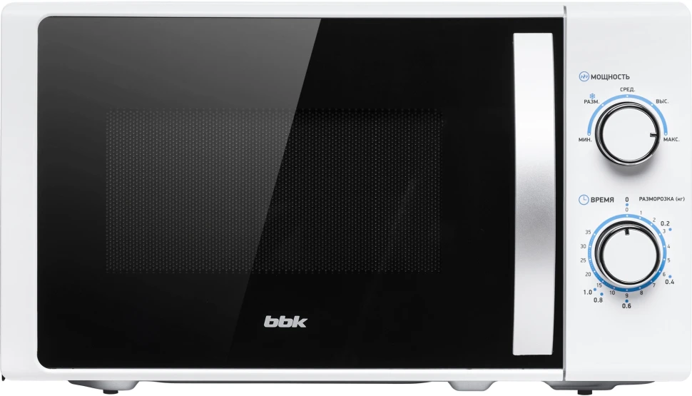 Микроволновая Печь BBK 20MWS-711M/WS C 20л. 700Вт белый/серебристый