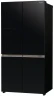 Холодильник Hitachi R-WB720PUC1 GCK 3-хкамерн. черный стекло инвертер
