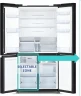 Холодильник Hitachi R-WB720PUC1 GCK 3-хкамерн. черный стекло инвертер