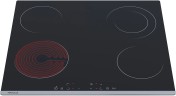 Варочная поверхность Krona Luna черный/нержавеющая сталь  
