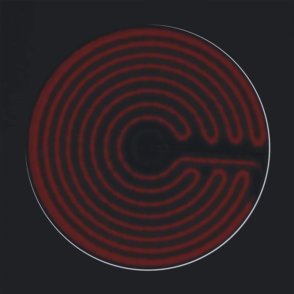 Варочная поверхность Krona Luna черный/нержавеющая сталь  