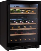 Винный шкаф Lex LWD6046BL dual zone 1-нокамерн. черный