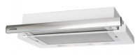 Вытяжка встраиваемая Elikor Интегра 50П-400-В2Л белый/нержавеющая сталь управление: кнопочное (1 мотор)