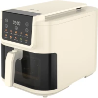 Аэрогриль Hyundai HYF-9082 1700Вт сливочный/черный