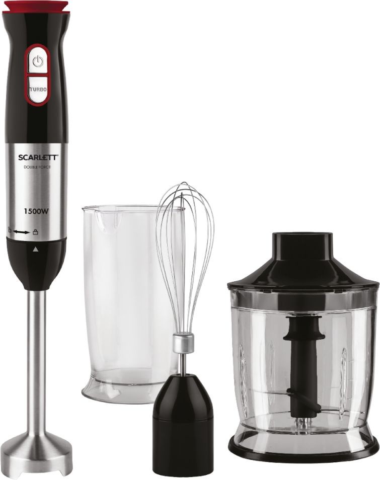 Блендер погружной Scarlett SC-HB42F44 1500Вт черный  