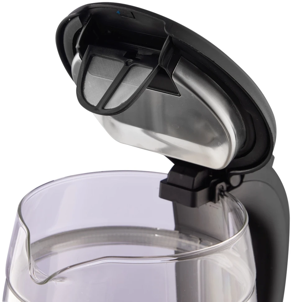 Чайник электрический Gorenje K17GDW 1.7л. 2200Вт черный корпус: металл/пластик  