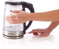 Чайник электрический Gorenje K17GDW 1.7л. 2200Вт черный корпус: металл/пластик  