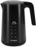 Чайник электрический Hyundai HYK-S4017 1.7л. 2200Вт черный корпус: металл