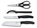 Набор ножей кухон. Victorinox Swiss Classic Kitchen Set, 4 pieces 6.7133.4G (6.7133.4G) компл.:4предм. черный подар.коробка