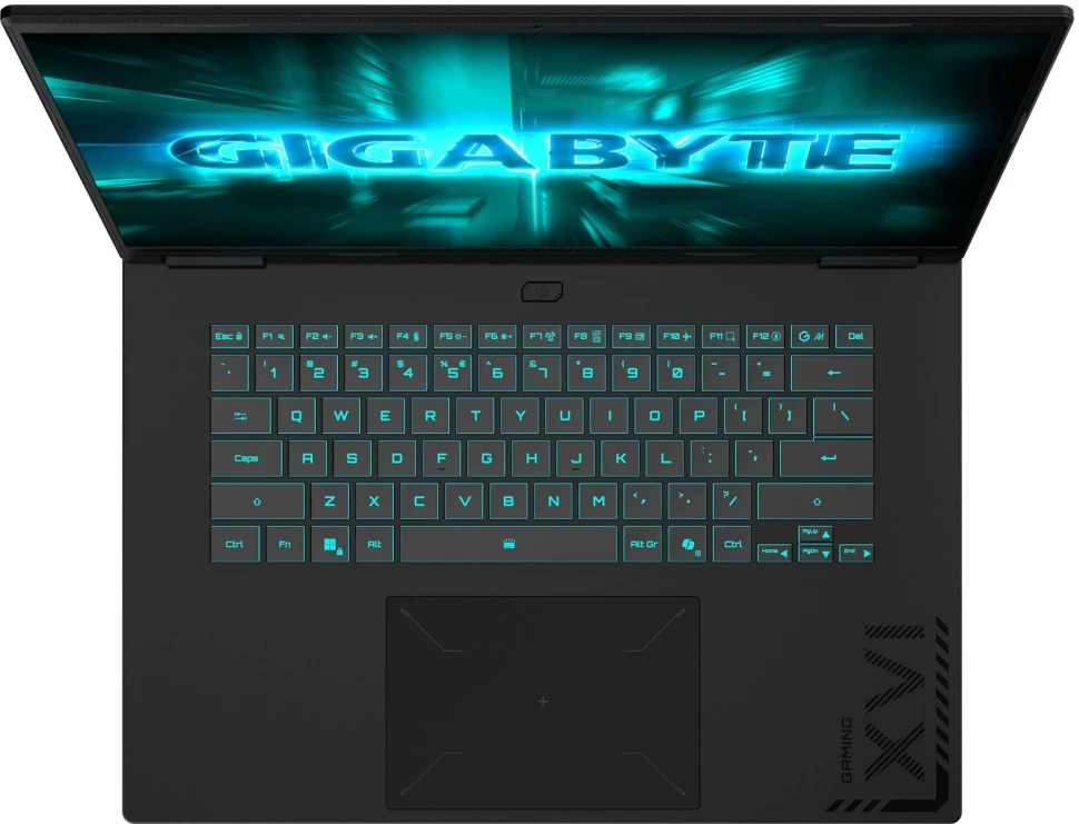 Ноутбук Gigabyte GAMING A16 Core i7 13620H 32Gb SSD1Tb NVIDIA GeForce RTX 5070 8Gb 16" IPS QHD+ (2560x1600) FreeDOS grey WiFi BT Cam (CWHI3KZC64SD)  